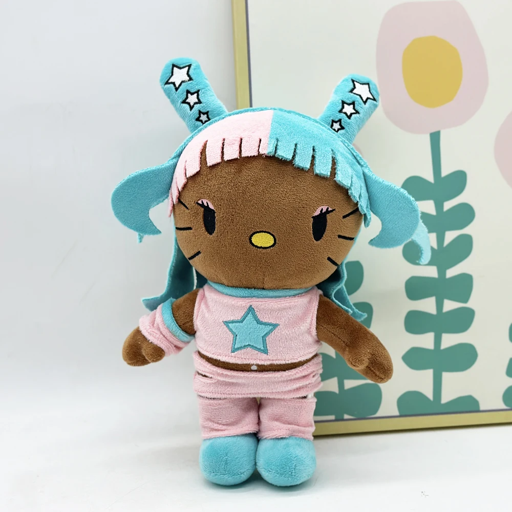 29cm Hello Kitty Meg The Stallion Pink and Blue Clothes Plush Doll Figure Stuffed Toys Cute Boys Girls Fans Collect Gifts
29cm Hello Kitty Meg The Stallion Pink and Blue Clothes Plush Doll Figure Stuffed Toys Cute Boys Girls Fans Collect Gifts