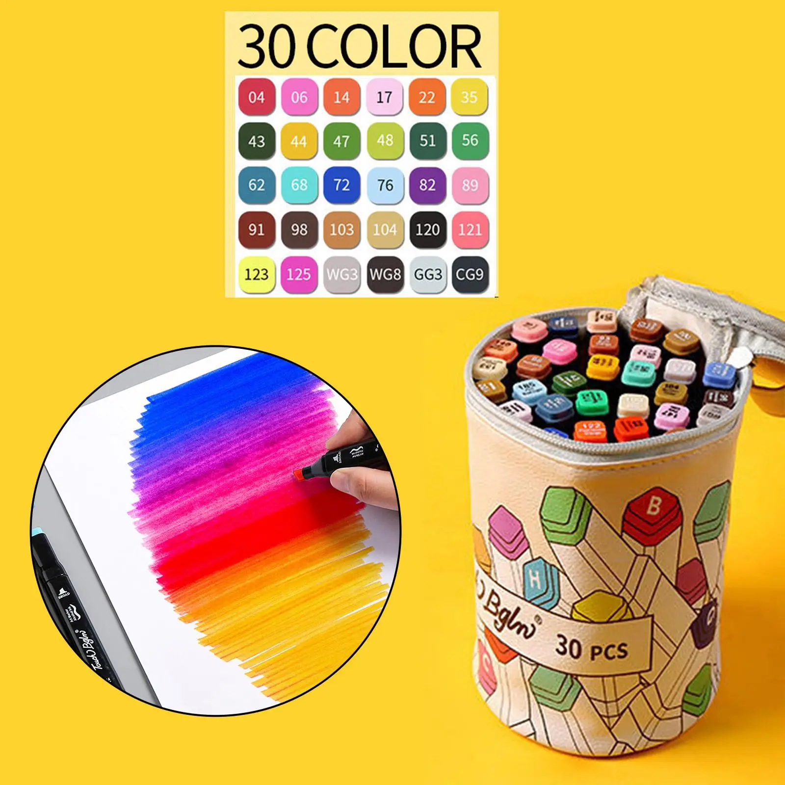 Double Head Marker Pen Art Sketch Brush Markers for Journaling
Double Head Marker Pen Art Sketch Brush Markers for Journaling