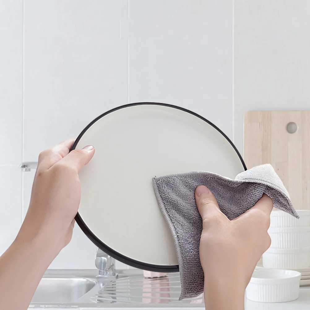 5pcs Bamboo Fiber Dish Cloth Eco-Friendly Kitchen For Window Counter Furniture Scrubbing Dishwashing
5pcs Bamboo Fiber Dish Cloth Eco-Friendly Kitchen For Window Counter Furniture Scrubbing Dishwashing