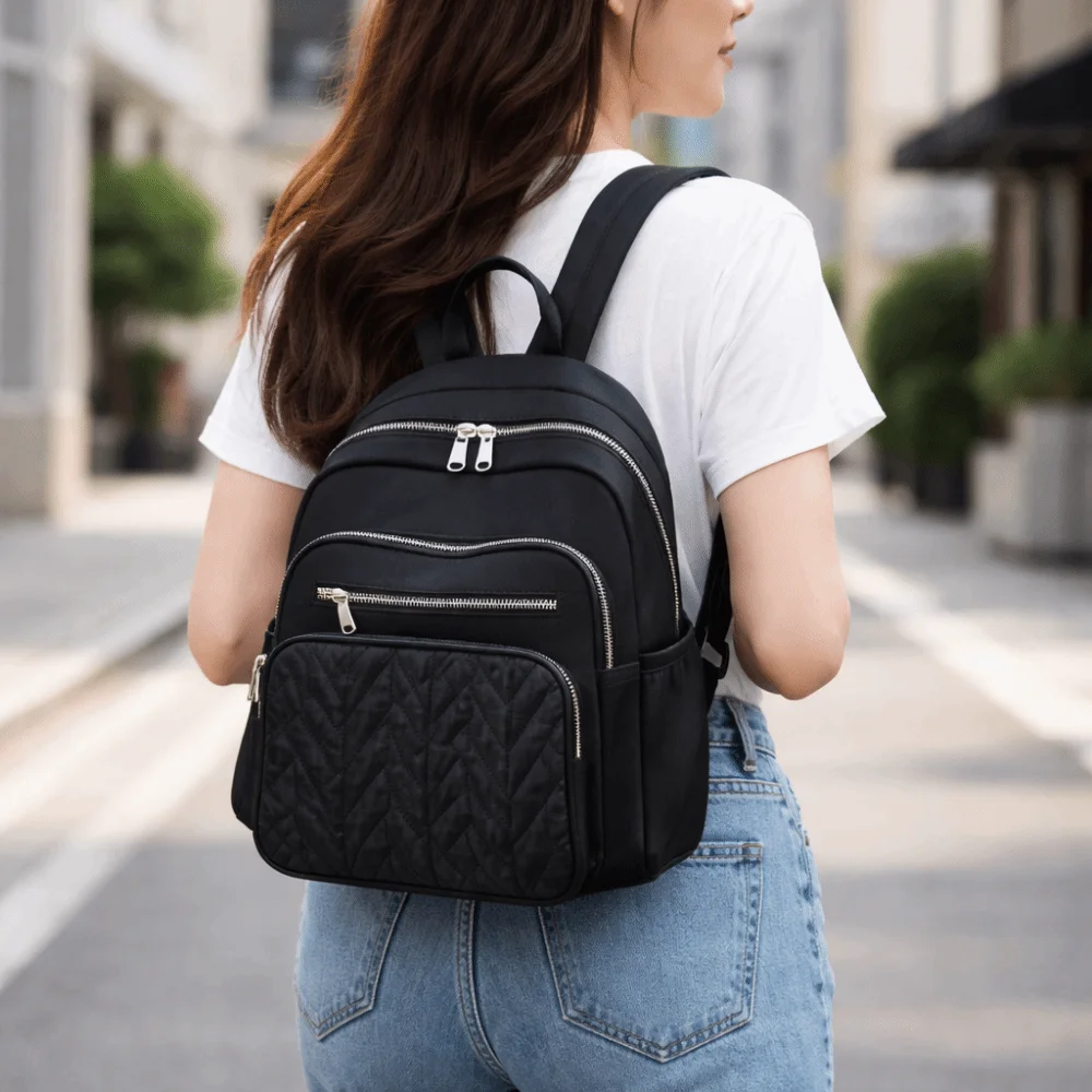 Waterproof Oxford Cloth Backpacks Large Capacity Square Nylon Travel Backpacks Durable Fashionable Design
Waterproof Oxford Cloth Backpacks Large Capacity Square Nylon Travel Backpacks Durable Fashionable Design