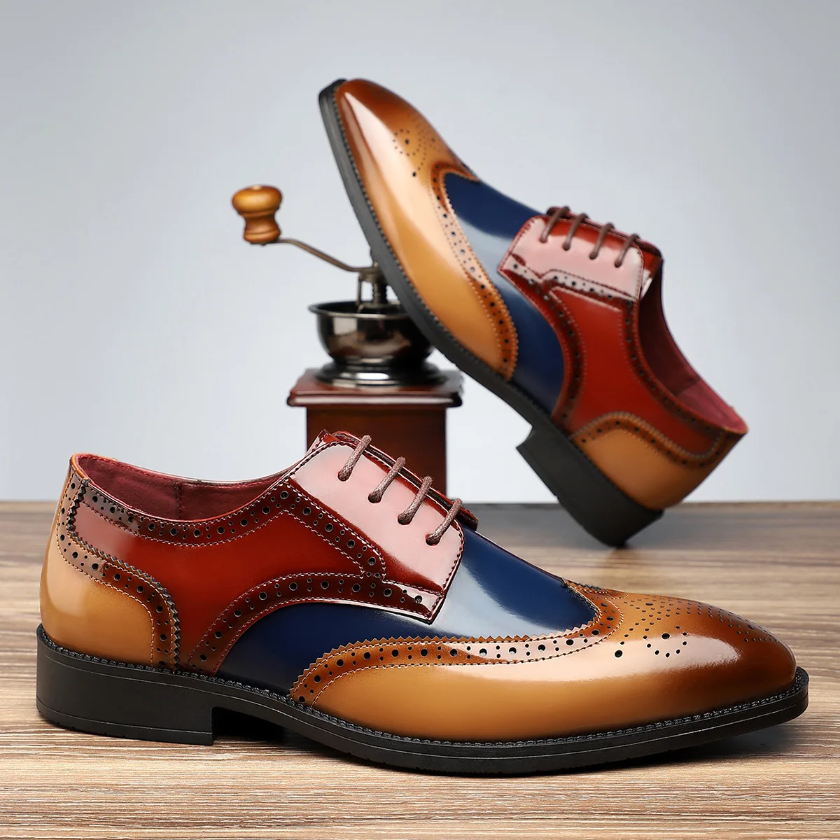 Men's 2026 new business leather shoes, casual pointed formal leather shoes, lace up low cut plus size men's leather shoes
Men's 2026 new business leather shoes, casual pointed formal leather shoes, lace up low cut plus size men's leather shoes