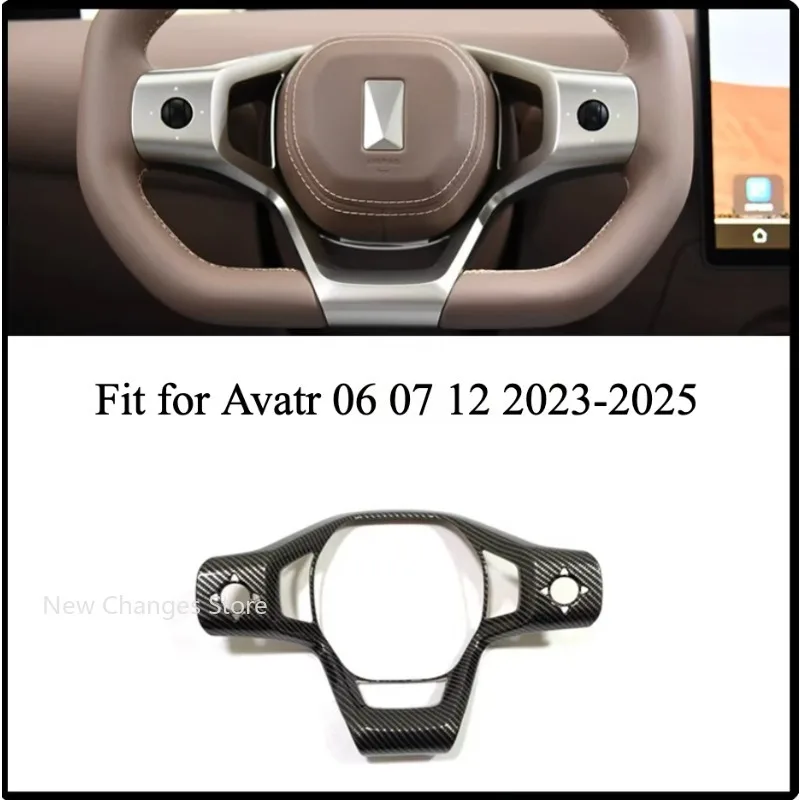 For Avatr 06 07 12 2023-2026 Forged carbon material carbon fiber frame decorative steering wheel Upgrade Parts
For Avatr 06 07 12 2023-2026 Forged carbon material carbon fiber frame decorative steering wheel Upgrade Parts