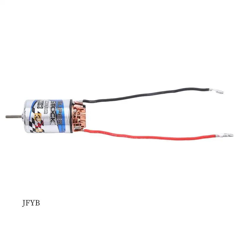 JY-550 Brushed Motor & 480A Waterproof Brushed ESC Speed Controller With 5V/3A BEC For 1:10 RC Crawler Axial SCX10 TRX4
JY-550 Brushed Motor & 480A Waterproof Brushed ESC Speed Controller With 5V/3A BEC For 1:10 RC Crawler Axial SCX10 TRX4