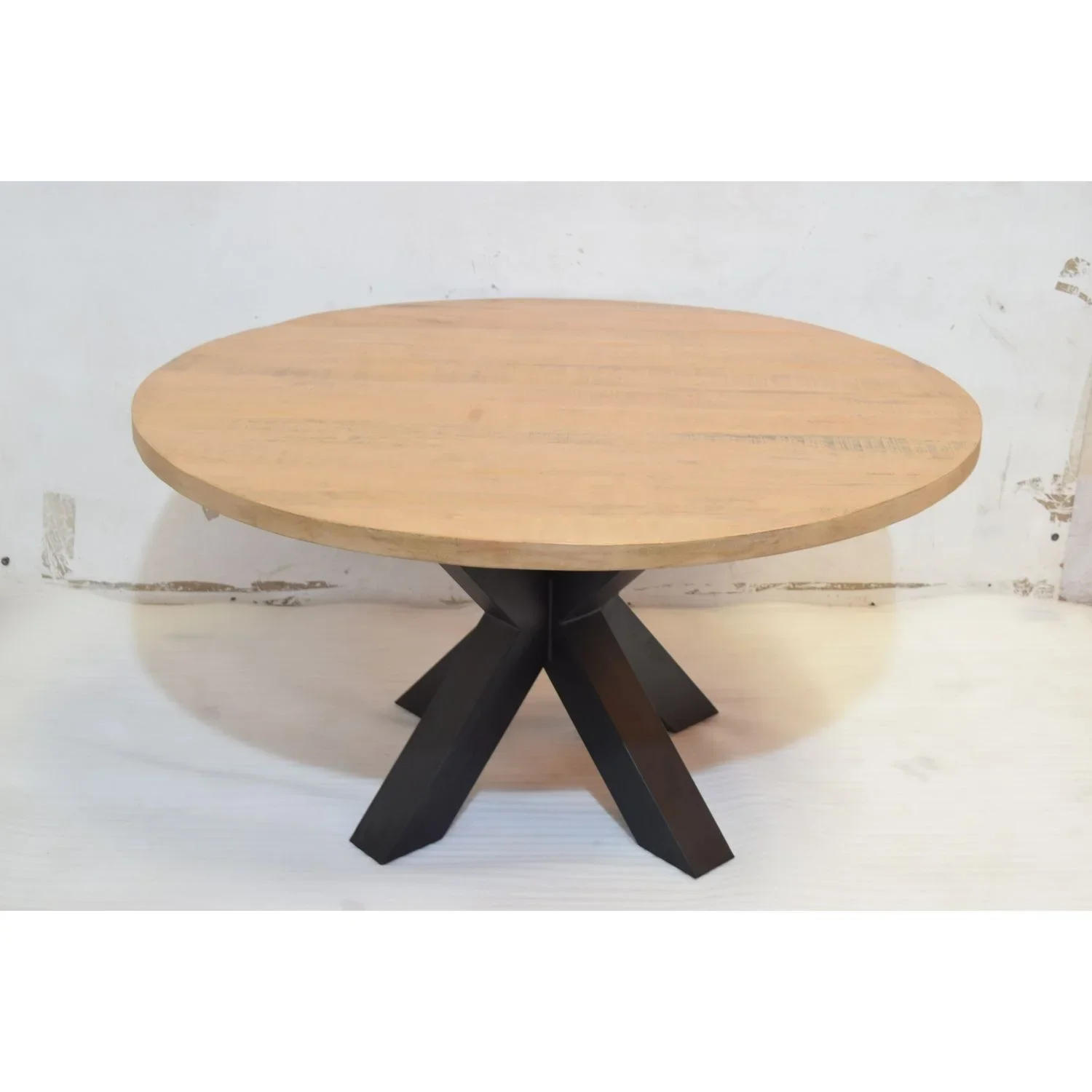 Round Mango Wood Too Industrial Modern Style Iron Star Leg Dining Cafe Restauarnt Wedding Baquet Folding Table
Round Mango Wood Too Industrial Modern Style Iron Star Leg Dining Cafe Restauarnt Wedding Baquet Folding Table