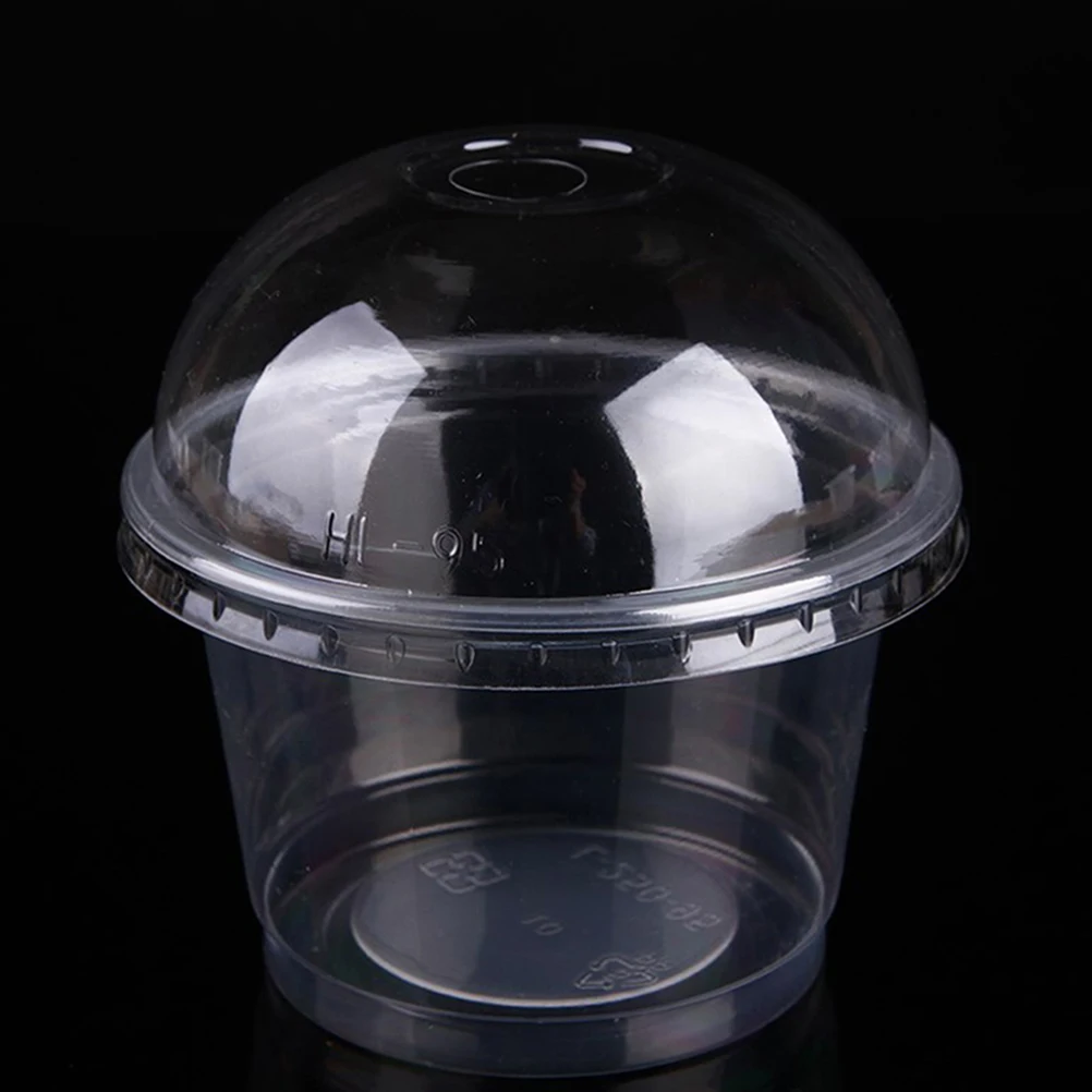 150 Pcs Dessert Cup with Lid Clear Cups Lids Bowls Sauce Thicken Plastic for Desserts
150 Pcs Dessert Cup with Lid Clear Cups Lids Bowls Sauce Thicken Plastic for Desserts