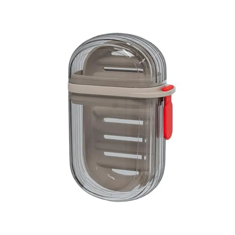 Leakproof Soap Holder with Lid, Portable Bar Soap Holder for Traveling, Ideal for Bar Soap Storage During Travel, Camping, Gym
Leakproof Soap Holder with Lid, Portable Bar Soap Holder for Traveling, Ideal for Bar Soap Storage During Travel, Camping, Gym