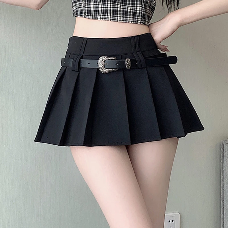 egirl Low Rise Pleated Skirt with Belt Skater Skirt Women Teengirl Miniskirt e-girl Y2K Aesthetic 90s Spring Summer Outfit
egirl Low Rise Pleated Skirt with Belt Skater Skirt Women Teengirl Miniskirt e-girl Y2K Aesthetic 90s Spring Summer Outfit