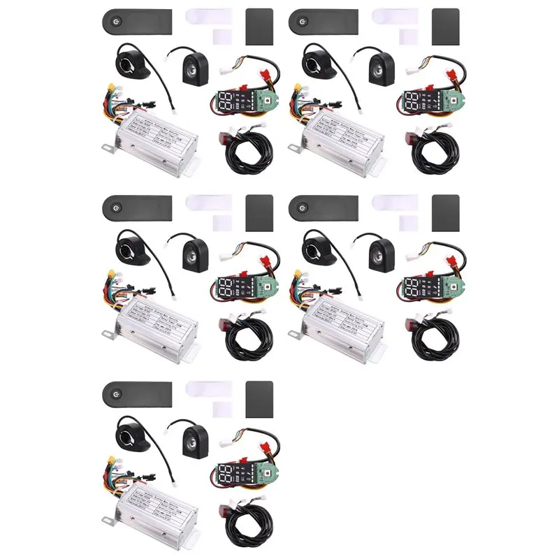 【MUST-HAVE】5X 36 В 350 Вт бесщеточный контроллер + Bluetooth-метр + свет + ускоритель + комплект крышек для электрического скутера Xiaomi M365/M365 Pro
【MUST-HAVE】5X 36 В 350 Вт бесщеточный контроллер + Bluetooth-метр + свет + ускоритель + комплект крышек для электрического скутера Xiaomi M365/M365 Pro