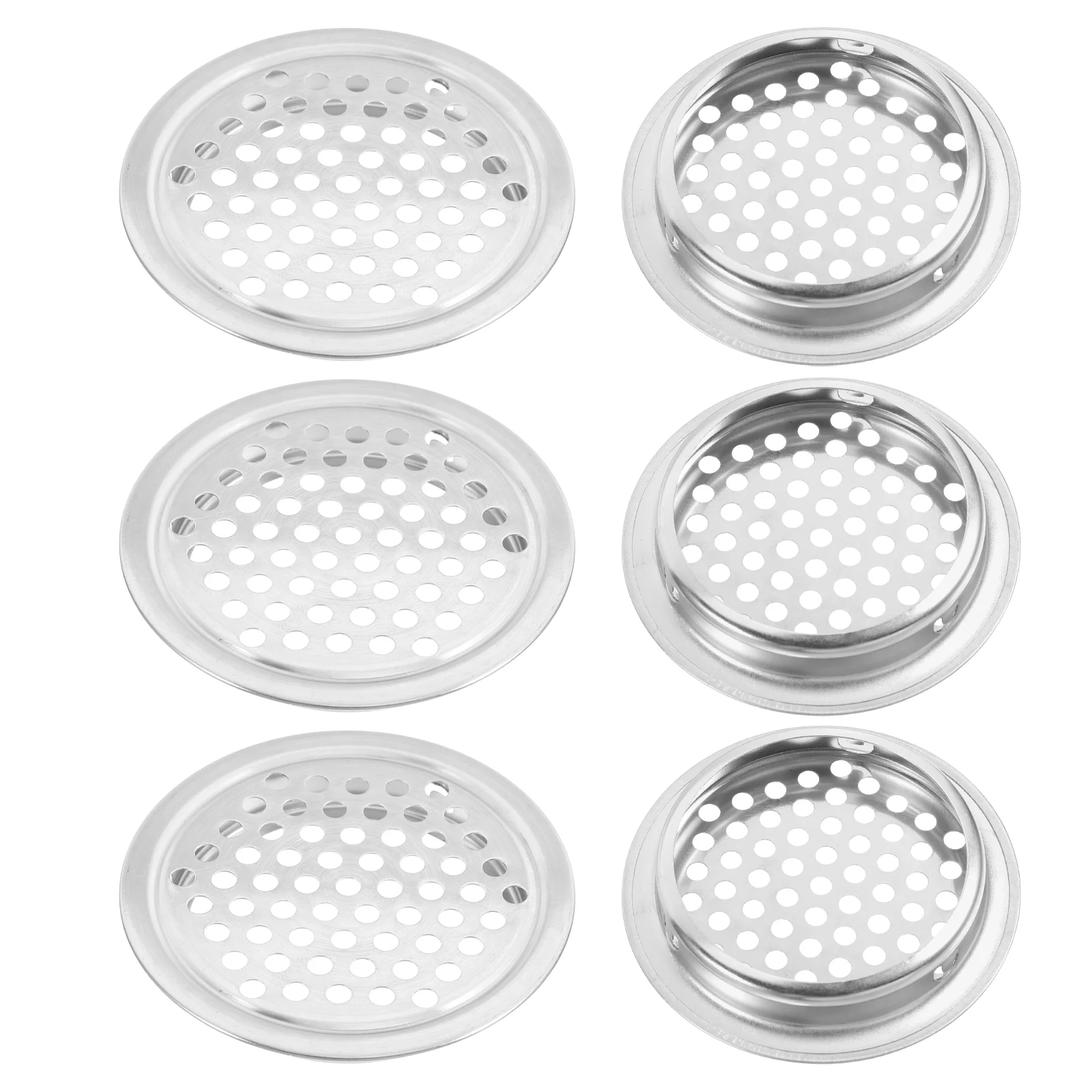 6 Pcs Vent Accessories Cabinet Ventilation Mesh Furniture Hole Plugs Air Metal Stainless Steel Circular
6 Pcs Vent Accessories Cabinet Ventilation Mesh Furniture Hole Plugs Air Metal Stainless Steel Circular