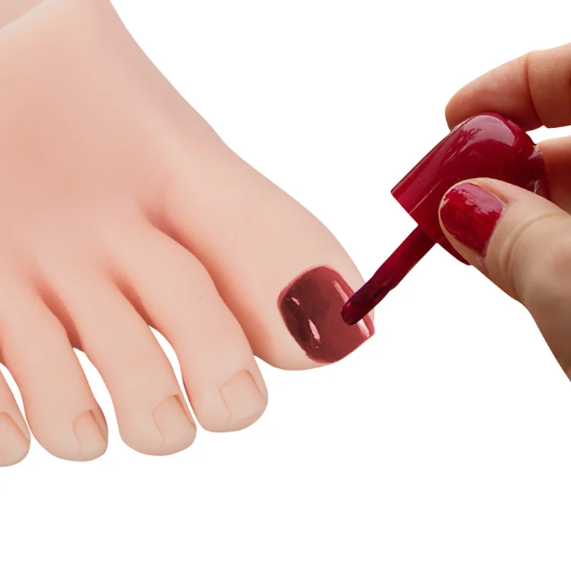 Feet Nail Practice Soft Silicone Model Toenail Display Showing Shelf Foot Coloring Exercise Tool Reusable False Foot Plate Mould
Feet Nail Practice Soft Silicone Model Toenail Display Showing Shelf Foot Coloring Exercise Tool Reusable False Foot Plate Mould