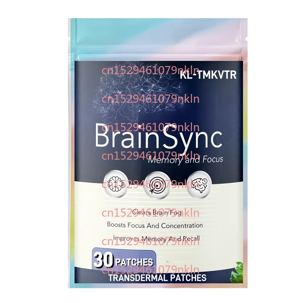 30 Patches BrainSync Brain Probiotics Transdermal Patches for Memory and Focus Cognitive Health
30 Patches BrainSync Brain Probiotics Transdermal Patches for Memory and Focus Cognitive Health