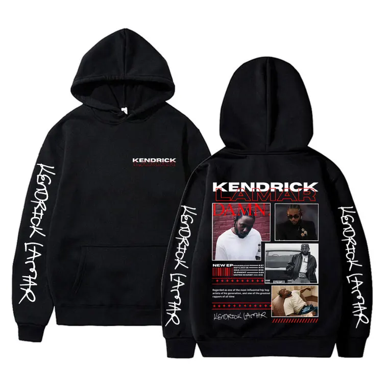 Hot Sale Rapper Kendrick Lamar Hoodie Men Women Hip Hop Fashion Oversized Sweatshirt Men's Casual Fleece Vintage Hooded Pullover
Hot Sale Rapper Kendrick Lamar Hoodie Men Women Hip Hop Fashion Oversized Sweatshirt Men's Casual Fleece Vintage Hooded Pullover