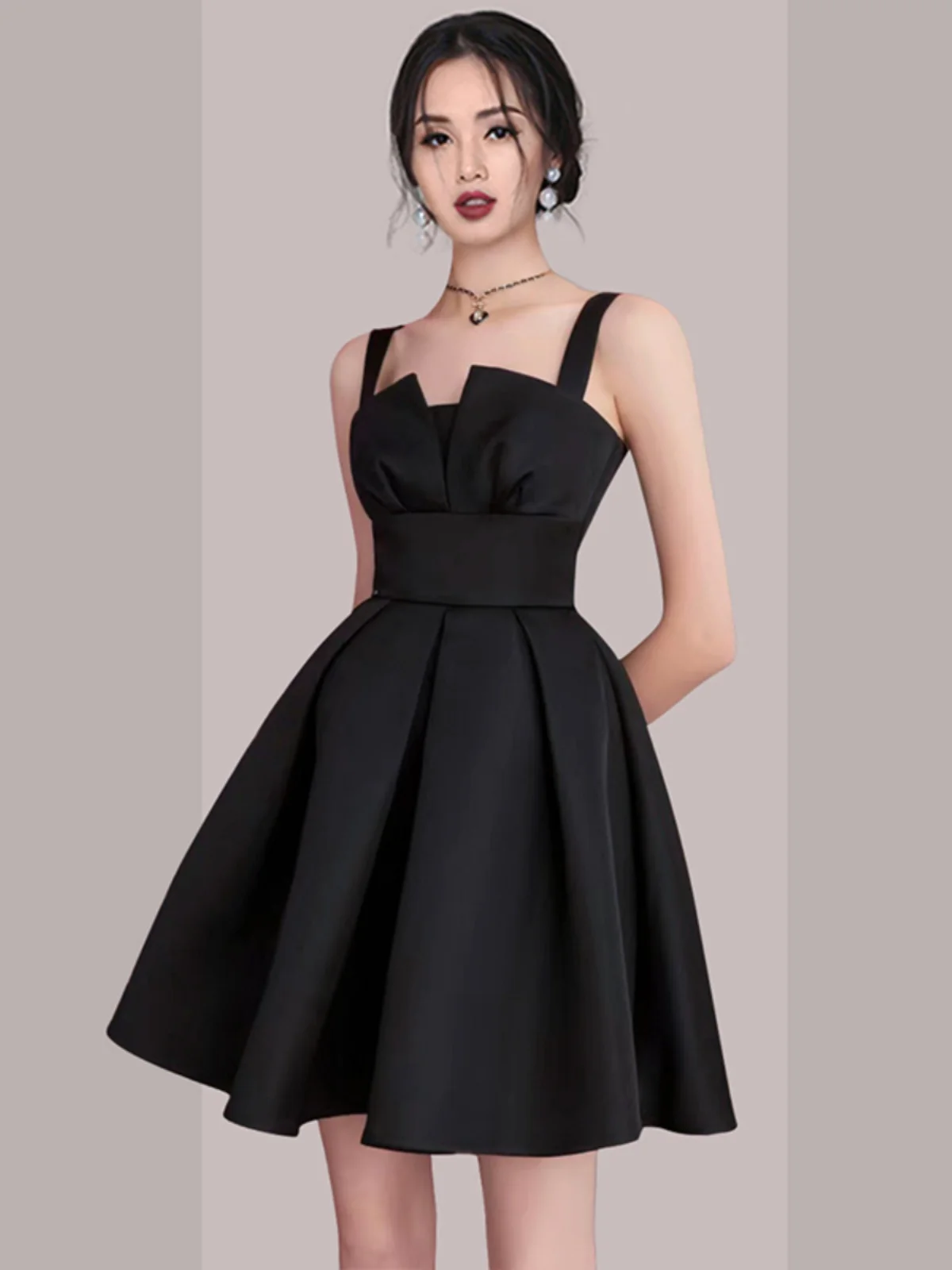 Ele Bla Hepburn Sle Dr Women's Slim Fit High Waist Faionable Hollow out Polyester Fiber ort Skirt Dr
Ele Bla Hepburn Sle Dr Women's Slim Fit High Waist Faionable Hollow out Polyester Fiber ort Skirt Dr