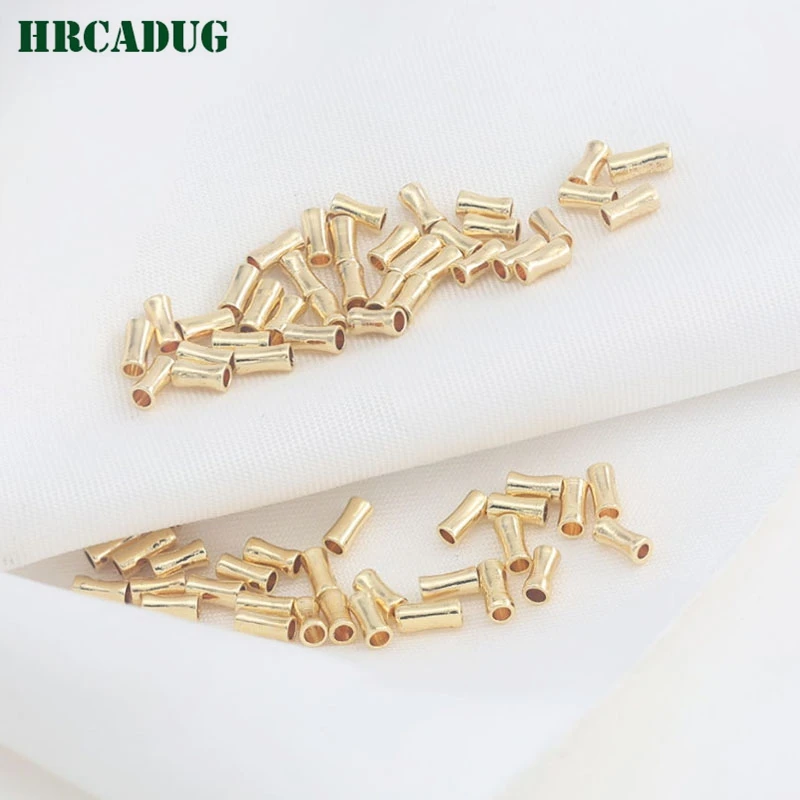 30/50PCS Brass Metal Small Bead 14K Gold-Plated Spacer Beads For Separation DIY Handmade Jewelry Making Accessories Bulk Beads
30/50PCS Brass Metal Small Bead 14K Gold-Plated Spacer Beads For Separation DIY Handmade Jewelry Making Accessories Bulk Beads