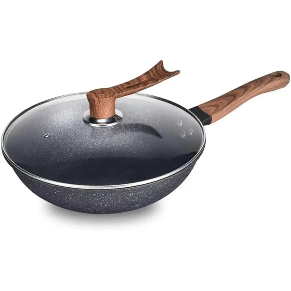 Low Oil Usage Non-Stick Pan, Maianshi Brand, Ideal for Healthy Vegetable Cooking with Flat Bottom
Low Oil Usage Non-Stick Pan, Maianshi Brand, Ideal for Healthy Vegetable Cooking with Flat Bottom