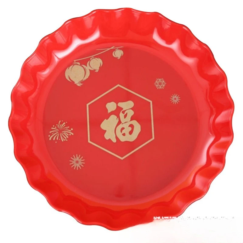 Wedding happy word melamine fruit plate red lucky word housewarming wedding Chinese fruit plate 
Wedding happy word melamine fruit plate red lucky word housewarming wedding Chinese fruit plate