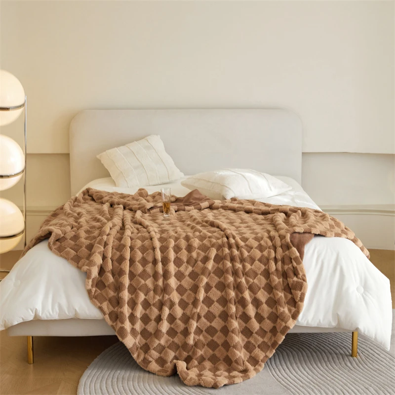 BeddingOutlet Rabbit Wool Blanket Luxury Soft Warm Teddy Fleece Double Checkerboard Double Blanket Sofa Bed Cover Decor Gifts
BeddingOutlet Rabbit Wool Blanket Luxury Soft Warm Teddy Fleece Double Checkerboard Double Blanket Sofa Bed Cover Decor Gifts