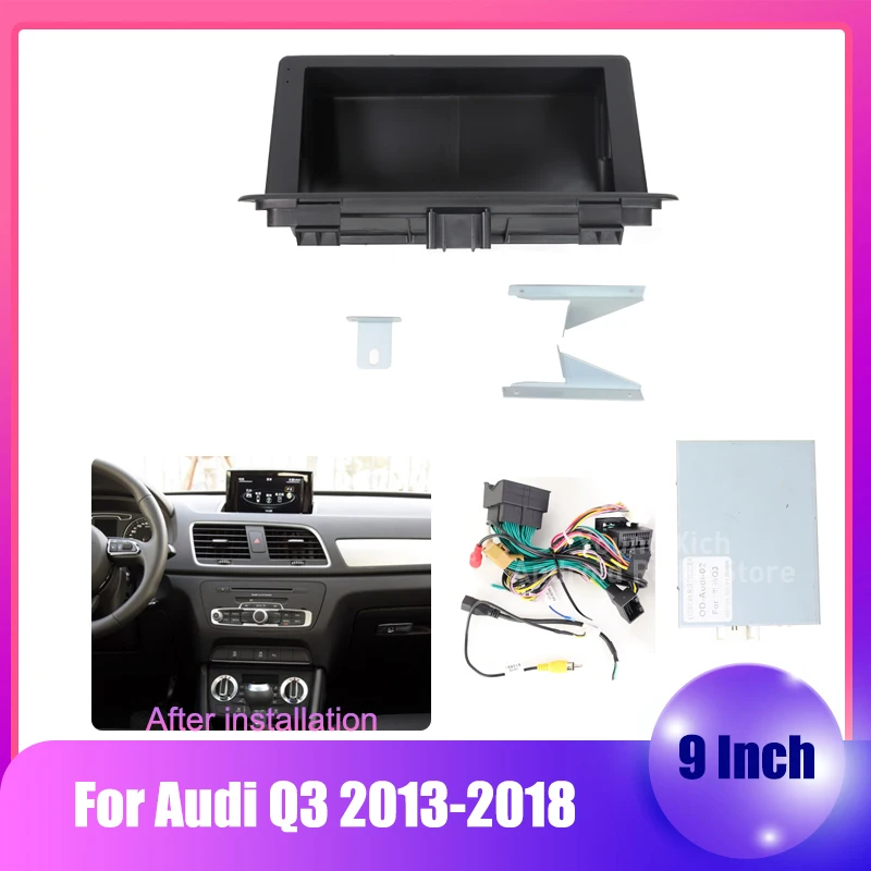 9 Inch Frame Auto Radio Fascia For Audi Q3 2013-2018 Multimedia player Frame Dashboard Bezel Panel 2 din
9 Inch Frame Auto Radio Fascia For Audi Q3 2013-2018 Multimedia player Frame Dashboard Bezel Panel 2 din
