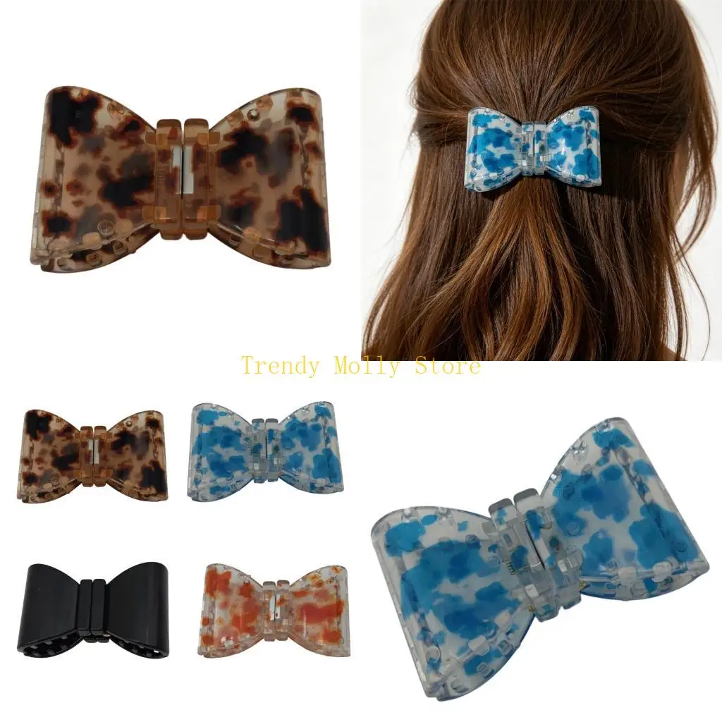 N5KB Bowtie Hair Clip Quick Removal Convenient Hairpin For Busy Life
N5KB Bowtie Hair Clip Quick Removal Convenient Hairpin For Busy Life