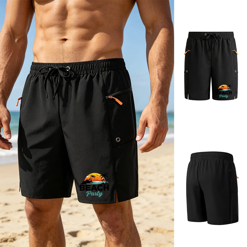 Men's Casual Sports Shorts Beach Party Shorts Quick Drying And Breathable Suitable For Casual Vacations Fitness And Running
Men's Casual Sports Shorts Beach Party Shorts Quick Drying And Breathable Suitable For Casual Vacations Fitness And Running