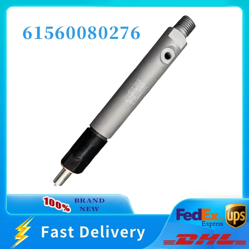 High Quality Diesel Fuel Injector 61560080276 for WEICHAI WD12.420E32
High Quality Diesel Fuel Injector 61560080276 for WEICHAI WD12.420E32