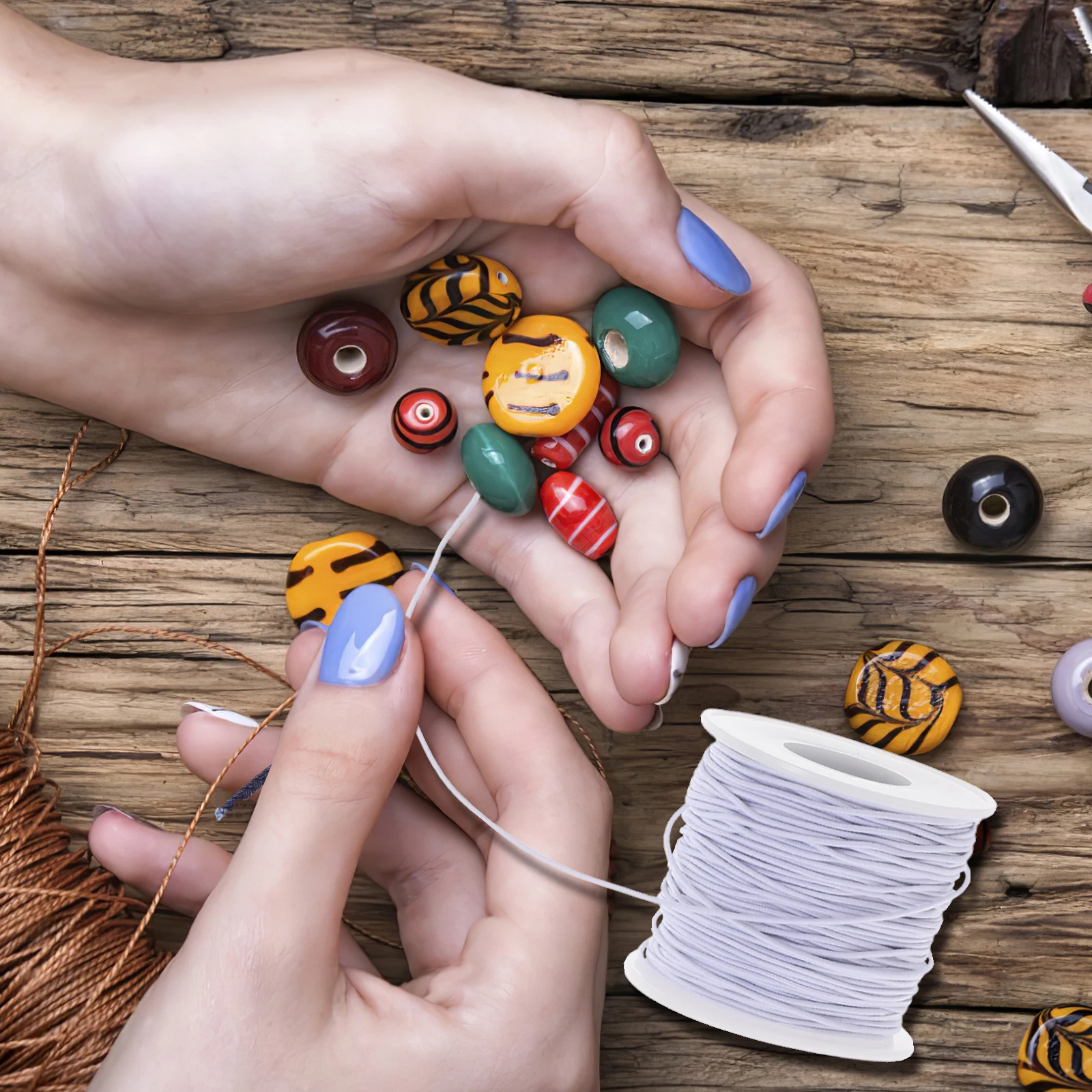 3pcs 3 Rolls Bracelet String Stretchy Jewelry Beading Thread Diy Craft Stretchy Bracelet String Cord Durable Jewelry Making Cord 
3pcs 3 Rolls Bracelet String Stretchy Jewelry Beading Thread Diy Craft Stretchy Bracelet String Cord Durable Jewelry Making Cord