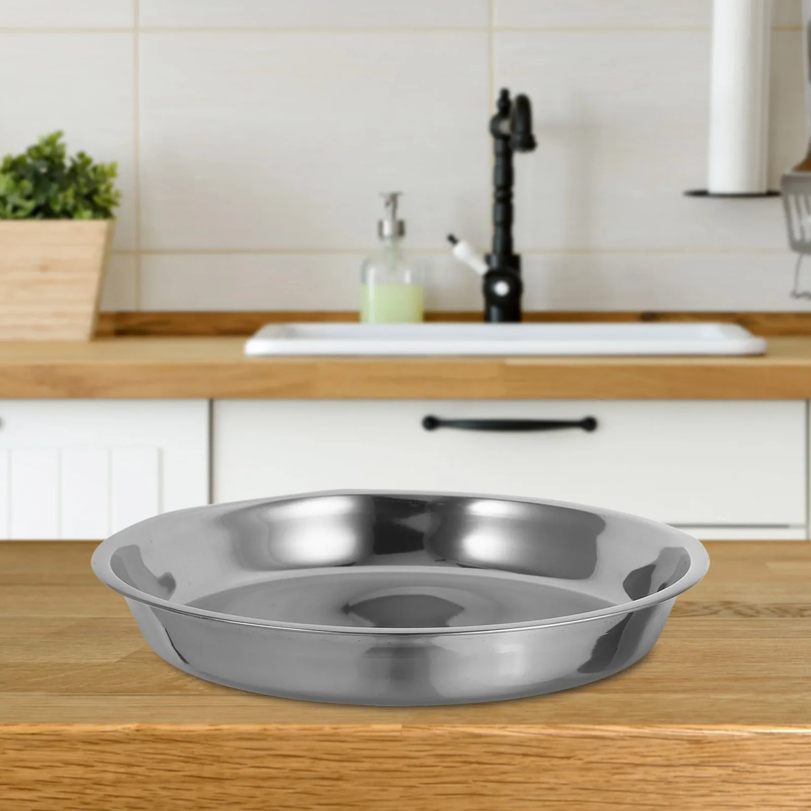 Stainless Steel Cake Pan Dinner Plate Dish Fruit Pie Pizza Platter Kids Plates Metal Round Decorate Tray Buffet Platters
Stainless Steel Cake Pan Dinner Plate Dish Fruit Pie Pizza Platter Kids Plates Metal Round Decorate Tray Buffet Platters