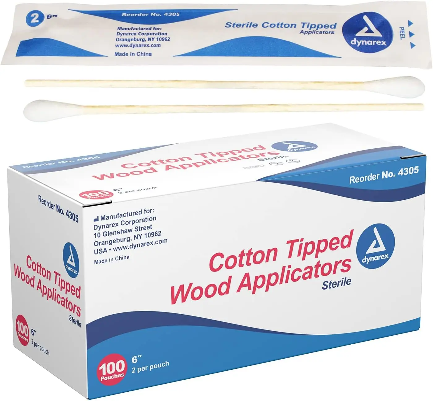 6-Inch Sterile Cotton Tipped Applicators - Single-Use Wooden Shafts for Wound Care, Makeup, Cleaning - 200 Tips
6-Inch Sterile Cotton Tipped Applicators - Single-Use Wooden Shafts for Wound Care, Makeup, Cleaning - 200 Tips