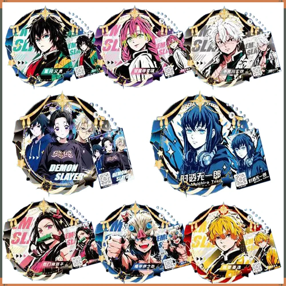 Trendy Anime IP Demon Slayer Collection Flash Cards for Fans Surprise Creative Design Fun Personality Figures AR Badges Toy Gift
Trendy Anime IP Demon Slayer Collection Flash Cards for Fans Surprise Creative Design Fun Personality Figures AR Badges Toy Gift