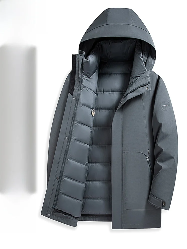 Мужская зимняя пуховая куртка, новая шапка, уличная футболка, носимая, теплая, антихолодная, Woodpeer, брендовая, с наполнителем Thiened на молнии...
Мужская зимняя пуховая куртка, новая шапка, уличная футболка, носимая, теплая, антихолодная, Woodpeer, брендовая, с наполнителем Thiened на молнии...