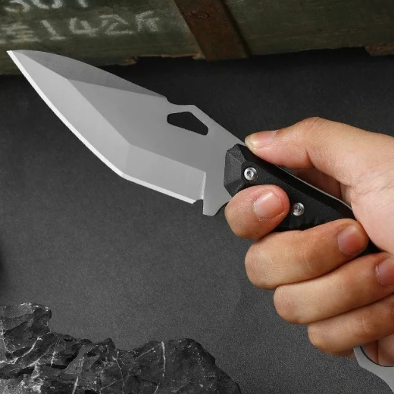 Pocket Knife Outdoor Camping Straight Knife Multi-tool High-Hardness Tactical Self-Defense Survival Tool Cuchillo
Pocket Knife Outdoor Camping Straight Knife Multi-tool High-Hardness Tactical Self-Defense Survival Tool Cuchillo