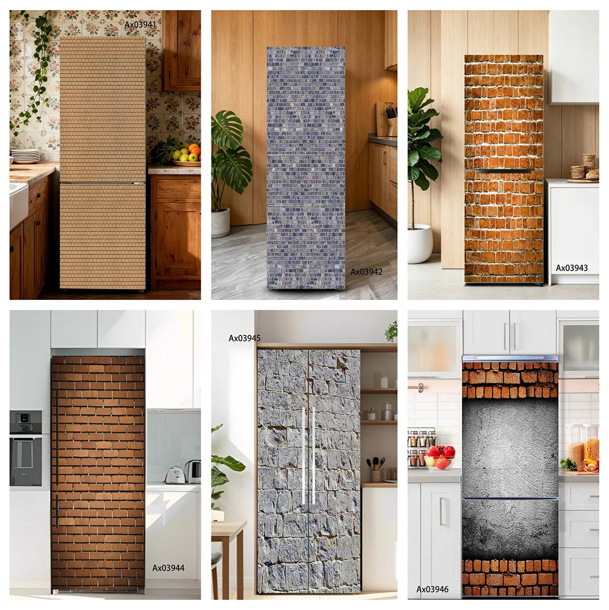 Rust Orange Vintage Full Brick Texture Fridge Skin Sticker Full Size Refrigerator Cover Stickers Mural Aesthetics Decor
Rust Orange Vintage Full Brick Texture Fridge Skin Sticker Full Size Refrigerator Cover Stickers Mural Aesthetics Decor