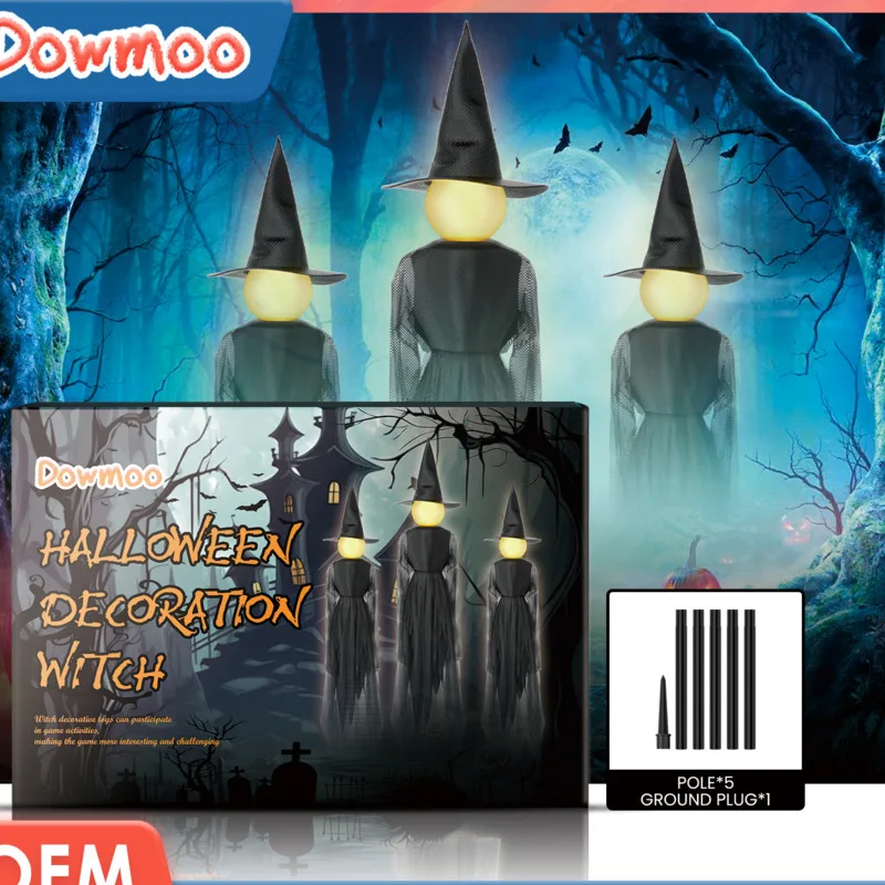 Halloween Witch Ornament Horror Party Atmosphere Props Courtyard Decoration Lightweight Fun Toys Children's Birthday Gift
Halloween Witch Ornament Horror Party Atmosphere Props Courtyard Decoration Lightweight Fun Toys Children's Birthday Gift