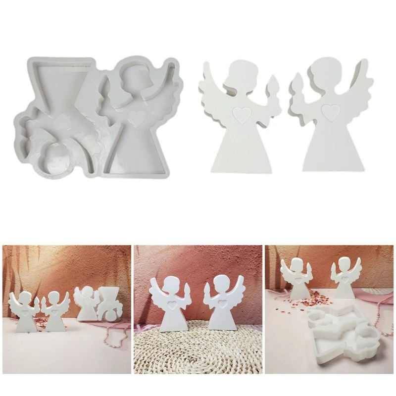 Silicone Molds for Crafting Angelic Boy and Girl Figurines Jewelry Making Tool Home Decoration Projects Crafting Mold Y08E
Silicone Molds for Crafting Angelic Boy and Girl Figurines Jewelry Making Tool Home Decoration Projects Crafting Mold Y08E