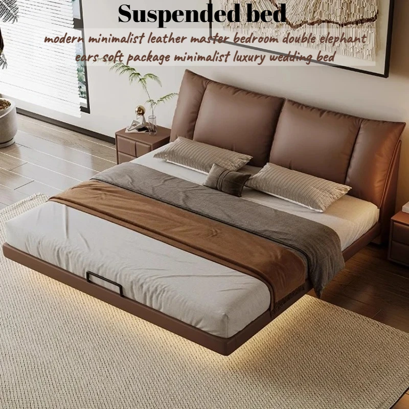 Children Living Room Floating Bedroom Beds Lit Hotel Leather Full Size Double 180x200 Luxury Bedroom Beds Frame Home Furniture
Children Living Room Floating Bedroom Beds Lit Hotel Leather Full Size Double 180x200 Luxury Bedroom Beds Frame Home Furniture