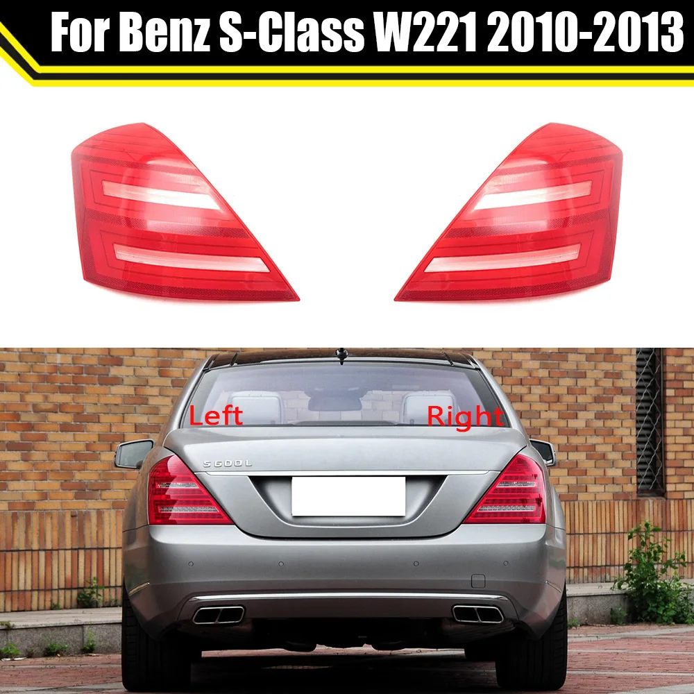 For Benz S-Class W221 2010 2011 2012 2013 Rear Taillight Shell Brake Lights Shell Replacement Auto Rear Shell Cover Lampshade
For Benz S-Class W221 2010 2011 2012 2013 Rear Taillight Shell Brake Lights Shell Replacement Auto Rear Shell Cover Lampshade