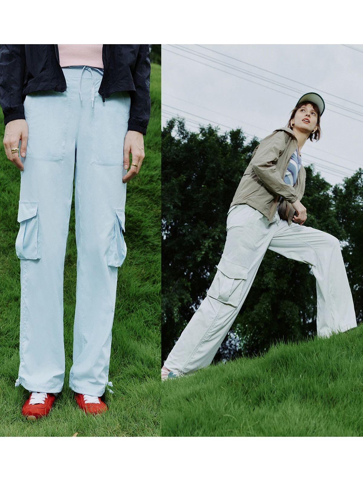 Casual Stripe Texture Elastic Waist Loose Fit Moisture Wicking Quick Dry Workwear Pants Women's Spring Season Straight Leg
Casual Stripe Texture Elastic Waist Loose Fit Moisture Wicking Quick Dry Workwear Pants Women's Spring Season Straight Leg