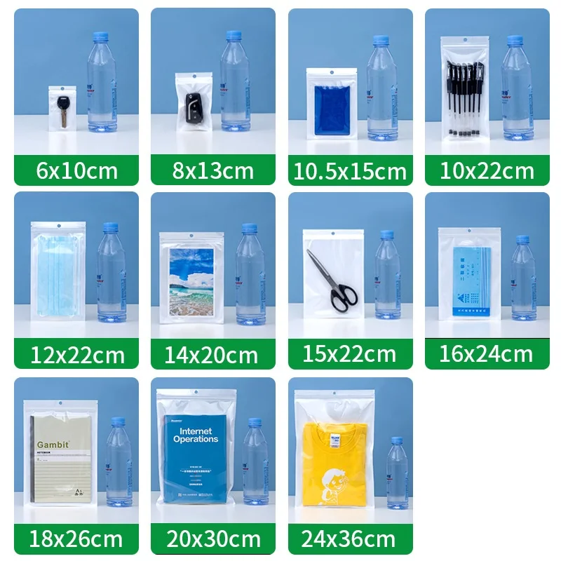 2000Pcs/Lot White Clear Self Seal Zipper Plastic Retail Packaging Poly Pouches Ziplock Bags Package With Hang Hole Wholesale
2000Pcs/Lot White Clear Self Seal Zipper Plastic Retail Packaging Poly Pouches Ziplock Bags Package With Hang Hole Wholesale