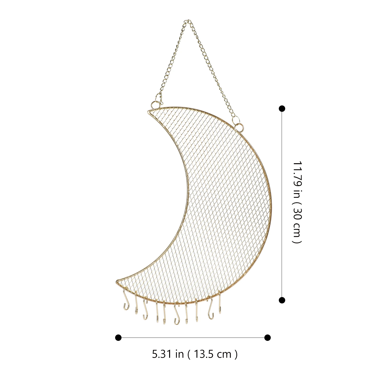 Moon Wall Hanging Jewelry Organizer Dangling Earrings Necklace Display Holder Earring Storage Rack Wall Mount Necklace Bracelet
Moon Wall Hanging Jewelry Organizer Dangling Earrings Necklace Display Holder Earring Storage Rack Wall Mount Necklace Bracelet