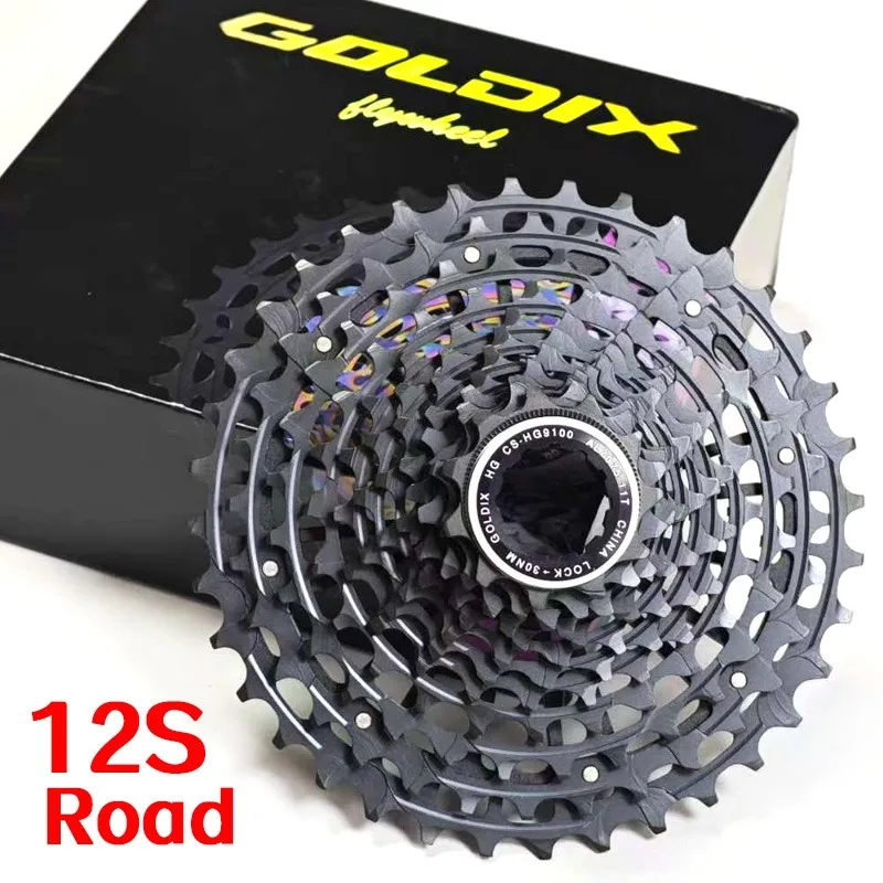 GOLDIX 11 30 34 36 cassette 12 speed hg ultralight 12-speed road cassette For R9150 R9100 R8050 R8000 R7000 RED22 Force22
GOLDIX 11 30 34 36 cassette 12 speed hg ultralight 12-speed road cassette For R9150 R9100 R8050 R8000 R7000 RED22 Force22