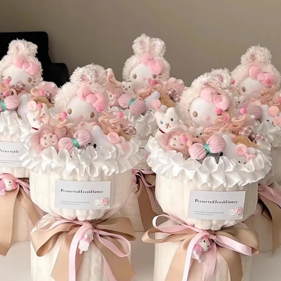 Куклы серии hellokitty милые Hello Kitty анимация два юаня периферическая фигурка букет цветов подарок для девочек и друзей креативный b
Куклы серии hellokitty милые Hello Kitty анимация два юаня периферическая фигурка букет цветов подарок для девочек и друзей креативный b