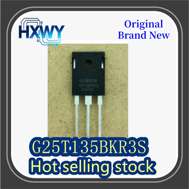 (10/50 pieces) G25T135BKR3S G25T135BKR3 TO-247 Brand New Original
(10/50 pieces) G25T135BKR3S G25T135BKR3 TO-247 Brand New Original