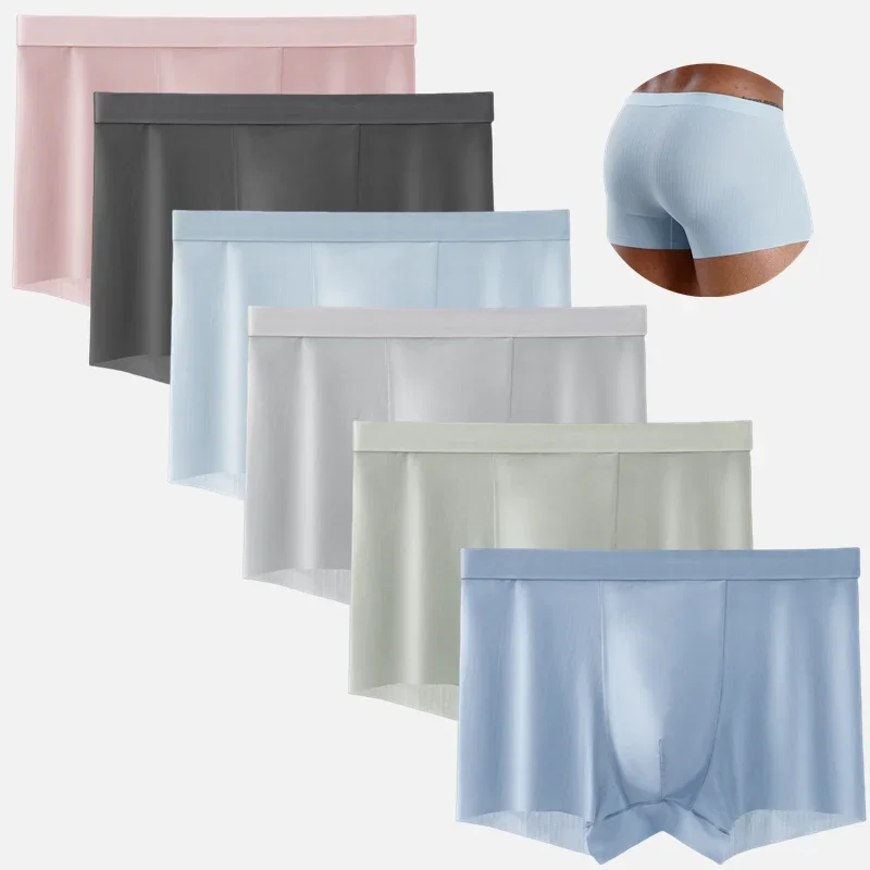 2Pcs Boxers Man Ice Silk Panties Mens Boxer Underpants Underwear Shorts L-XXXL Breathable Soft Cool Sexy Fashion Comfortable
2Pcs Boxers Man Ice Silk Panties Mens Boxer Underpants Underwear Shorts L-XXXL Breathable Soft Cool Sexy Fashion Comfortable