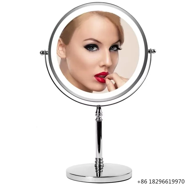 1X/10X Magnifying 8 Inch LED Lighted Dual Sided Touch Screen Rechargeable Desktop Cosmetic Makeup Mirror
1X/10X Magnifying 8 Inch LED Lighted Dual Sided Touch Screen Rechargeable Desktop Cosmetic Makeup Mirror