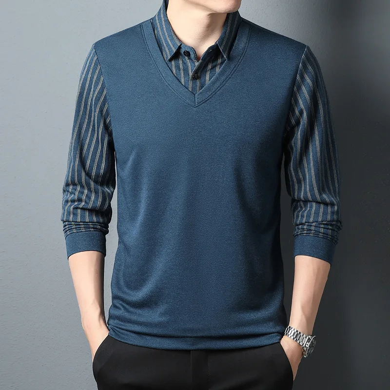 Spring and Autumn Men's Business Light Luxury Leisure Iron-Free Long Sleeve Wholesale Cross-Border
Spring and Autumn Men's Business Light Luxury Leisure Iron-Free Long Sleeve Wholesale Cross-Border