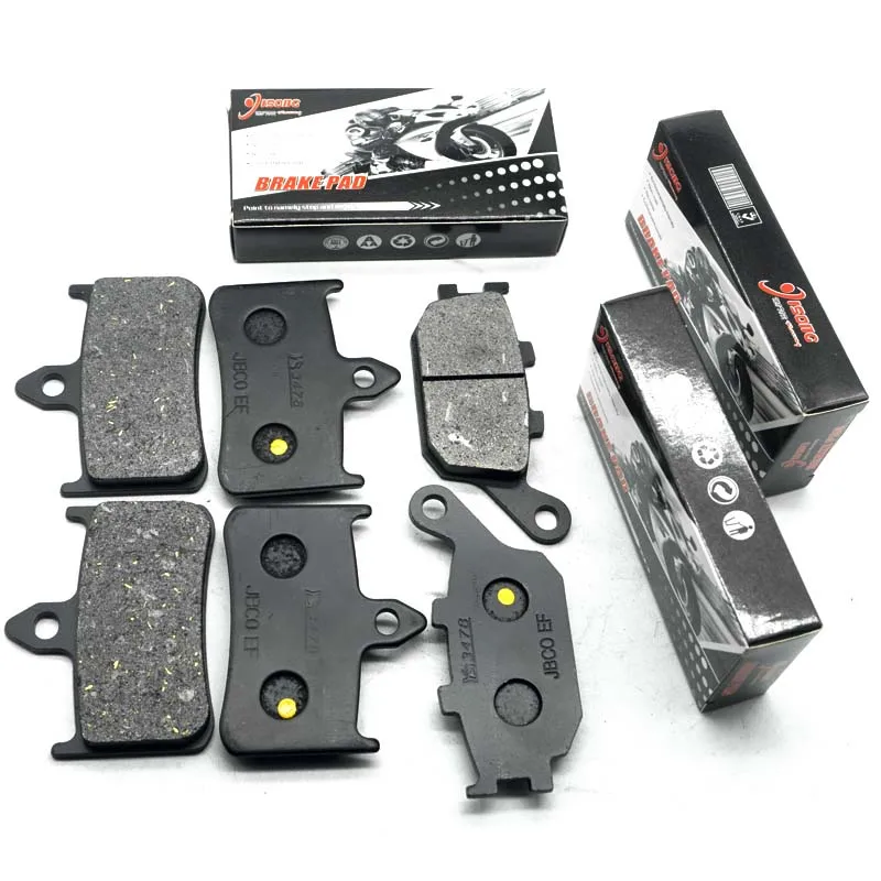 Motorcycle Front Rear Brake Disc Pads Kit For HONDA CB900F Hornet 900 2001-2007 CBR900RR Fireblade 1992 1993 1994 1995 1996 1997
Motorcycle Front Rear Brake Disc Pads Kit For HONDA CB900F Hornet 900 2001-2007 CBR900RR Fireblade 1992 1993 1994 1995 1996 1997