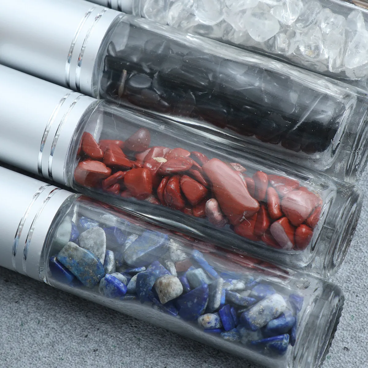 10Pcs Crystal Roll-on Bottles 10Ml Glass Essential Oil Roller Smooth Rolling Ball Travel Size Refillable for Perfumes Oils
10Pcs Crystal Roll-on Bottles 10Ml Glass Essential Oil Roller Smooth Rolling Ball Travel Size Refillable for Perfumes Oils