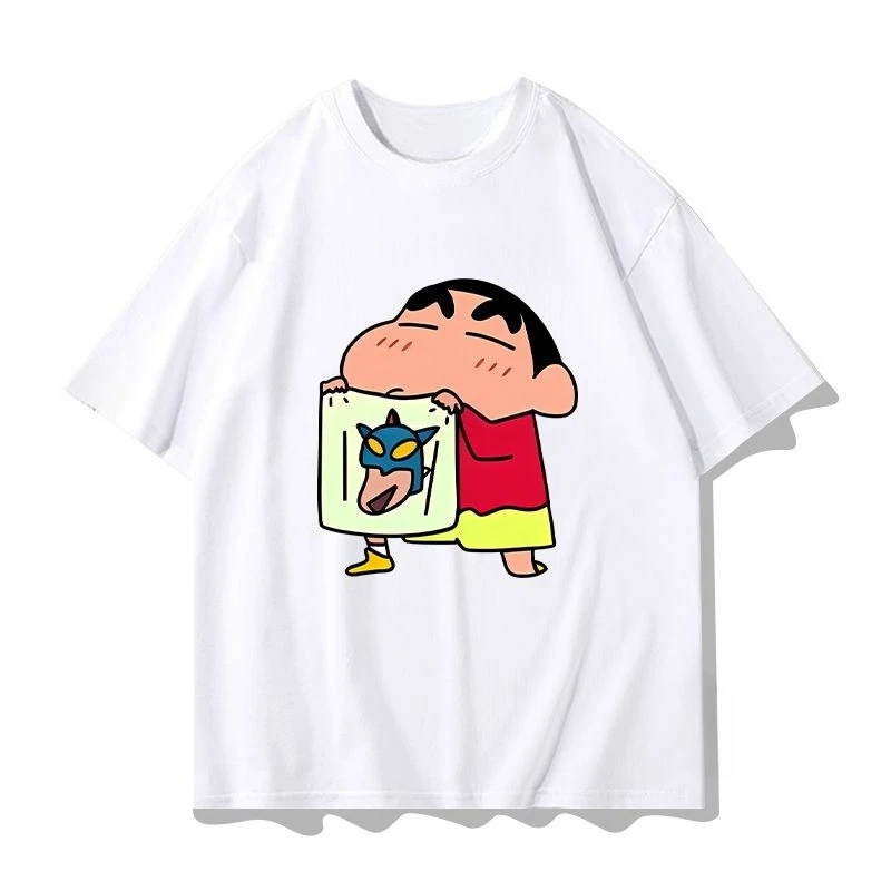 2025 New Shin Chan Crayon Printed Summer T-shirt Cotton Japanese Cartoon Women T-shirt Short Sleeve Round Neck Loose T-shirt Top
2025 New Shin Chan Crayon Printed Summer T-shirt Cotton Japanese Cartoon Women T-shirt Short Sleeve Round Neck Loose T-shirt Top