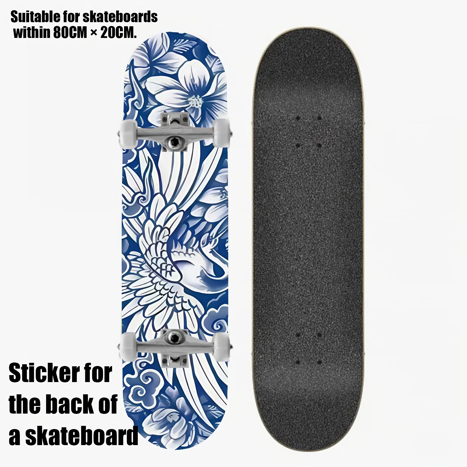 1 шт. наклейка на заднюю панель скейтборда с индивидуальным принтом в стиле стрит-панк, в цветовой гамме «сине-белый фарфоровый птичий узор», самоклеящаяся.
1 шт. наклейка на заднюю панель скейтборда с индивидуальным принтом в стиле стрит-панк, в цветовой гамме «сине-белый фарфоровый птичий узор», самоклеящаяся.