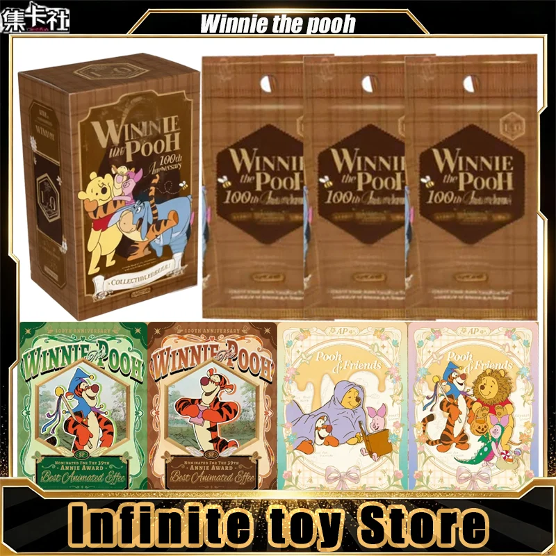 Card.fun Winnie The Pooh Card 100th Anniversary Genuine Anime Trading Cards Mystery Box Set Toys Gifts for Man Woman
Card.fun Winnie The Pooh Card 100th Anniversary Genuine Anime Trading Cards Mystery Box Set Toys Gifts for Man Woman